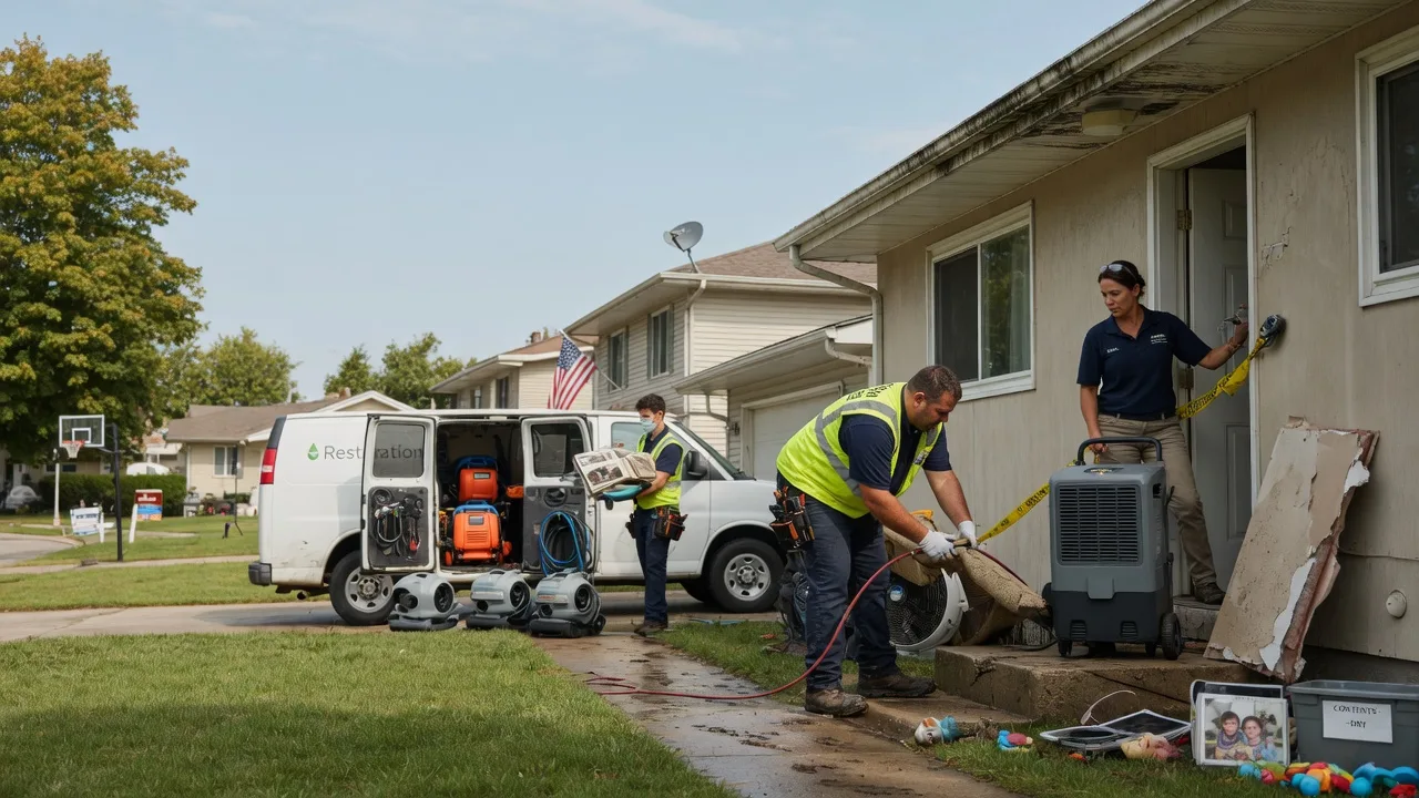 Water Damage Restoration in Stanford, IL near me